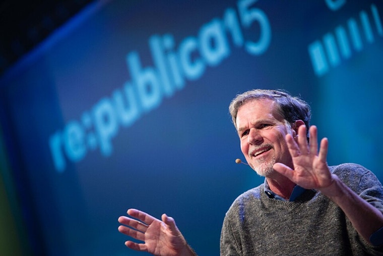 Reed Hastings Cuts Loose From Netflix Board, Silicon Valley Braces