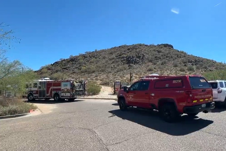 Rescuers Roll Out ‘Big Wheel’ to Haul Hiker Off Phoenix Mountain Near Shea