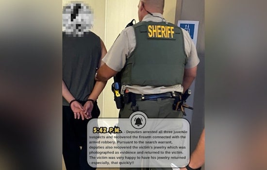 Ring Cam And Plate Readers Help Yuba Deputies Collar Masked Teen Robbery Crew