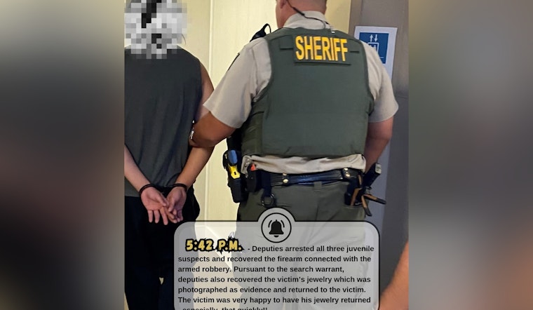 Ring Cam And Plate Readers Help Yuba Deputies Collar Masked Teen Robbery Crew