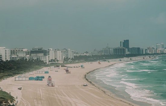 Rip Currents and Wildfire Smoke Crash South Florida Beach Day