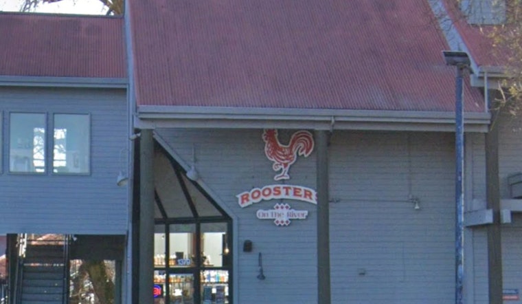 Riverbank Marina Hotspot Roosters On The River Slapped With Yellow Health Tag