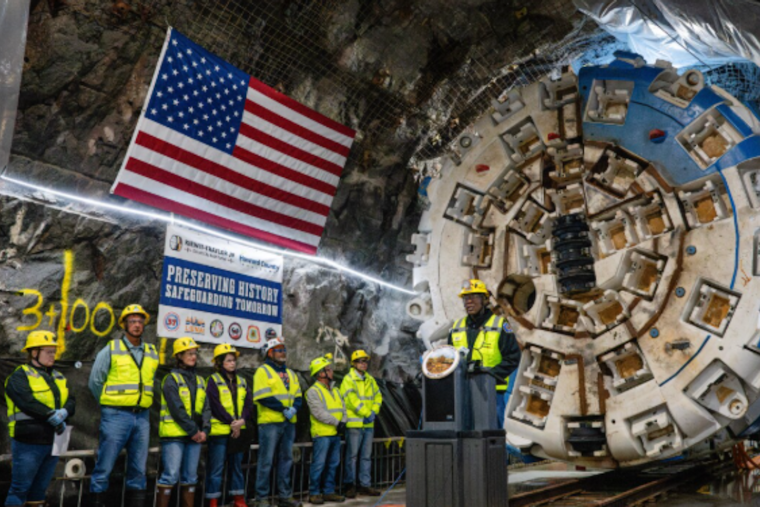 Rocky The Tunnel Beast Ready To Dig In Under Ellicott City