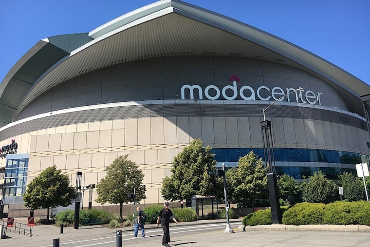 Rose City Ignites: Portland Fire Light Up Moda Center With 'Fire Pit' Court
