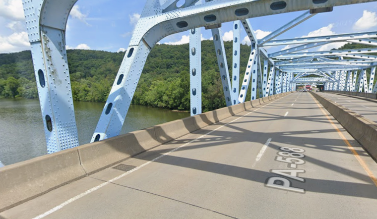 Runaway Beaver Falls Barge Jams Dam, Bridges Briefly Shut