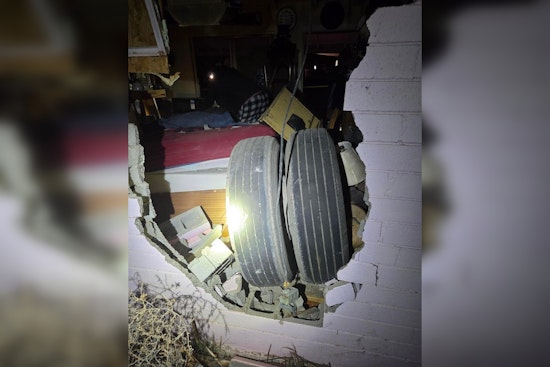 Runaway Cement Truck Wheels Rip Into Paulden Bedroom Off SR 89