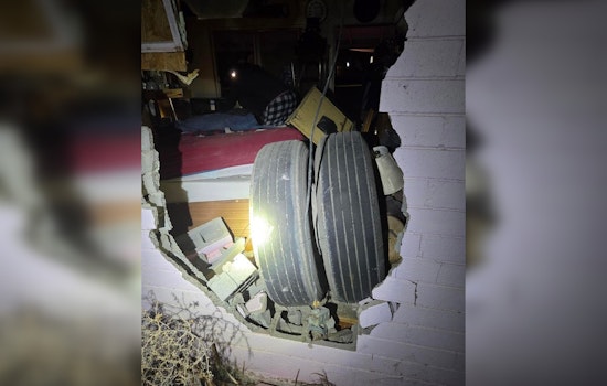 Runaway Cement Truck Wheels Rip Into Paulden Bedroom Off SR 89