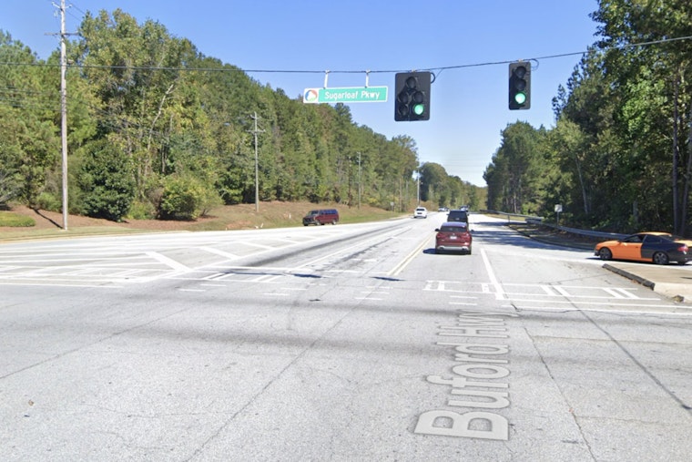 Rush-Hour Meltdown As Buford Highway Crumbles Near Sugarloaf