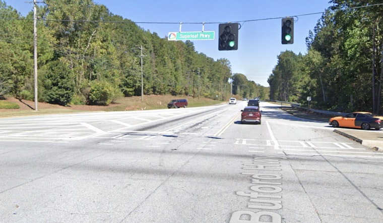 Rush-Hour Meltdown As Buford Highway Crumbles Near Sugarloaf