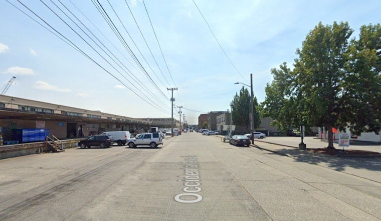 RV Erupts In Flames On Occidental Ave, Fears Someone Trapped Inside