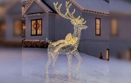 Sam's Club Shoppers Told To Unplug Smoky Reindeer Stat