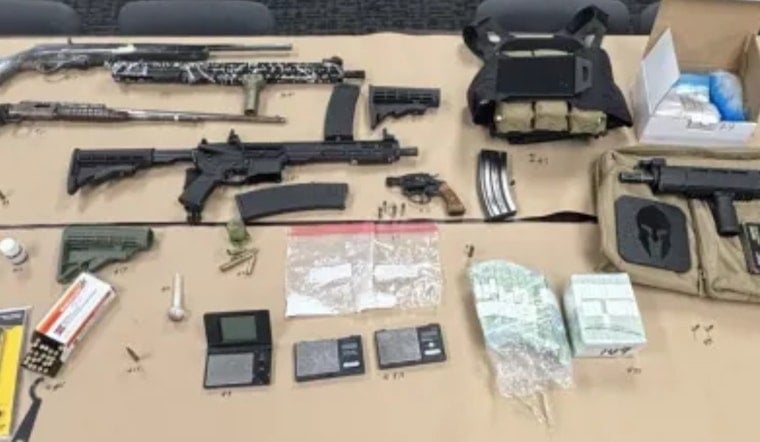 San Bruno Felon Busted As Cops Find Ghost Gun, Explosives On Heather Lane