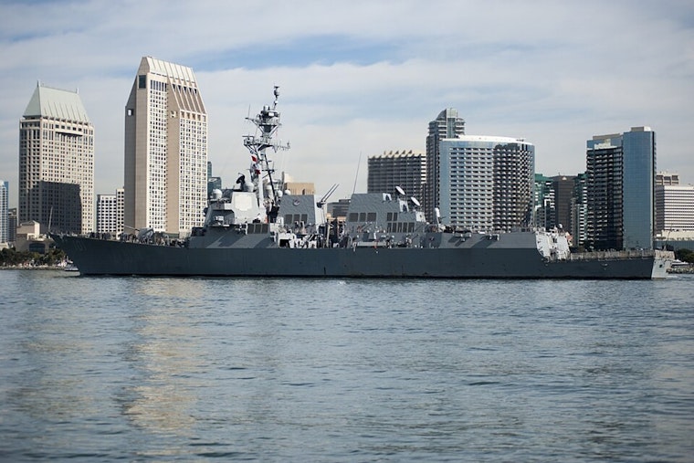 San Diego Destroyer Sends ‘Shadow Fleet’ Tanker Packing In Arabian Sea Showdown