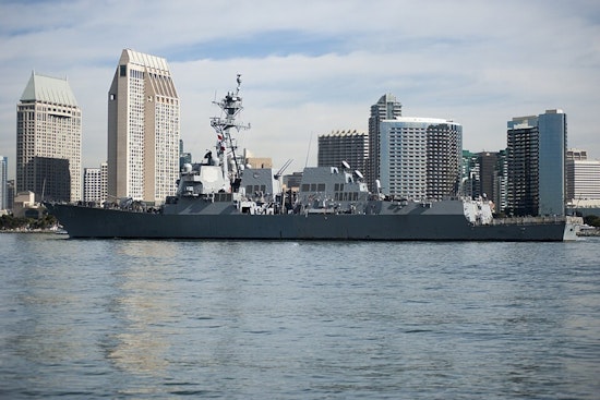 San Diego Destroyer Sends ‘Shadow Fleet’ Tanker Packing In Arabian Sea Showdown