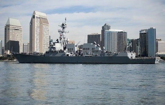 San Diego Destroyer Sends ‘Shadow Fleet’ Tanker Packing In Arabian Sea Showdown