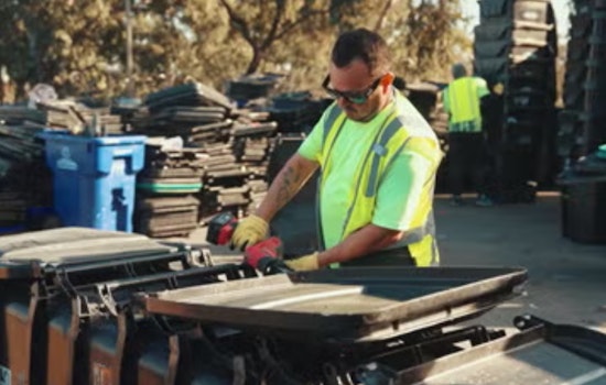 San Diego’s Big Trash Can Swap Grinds 750,000 Old Bins Into New Gear