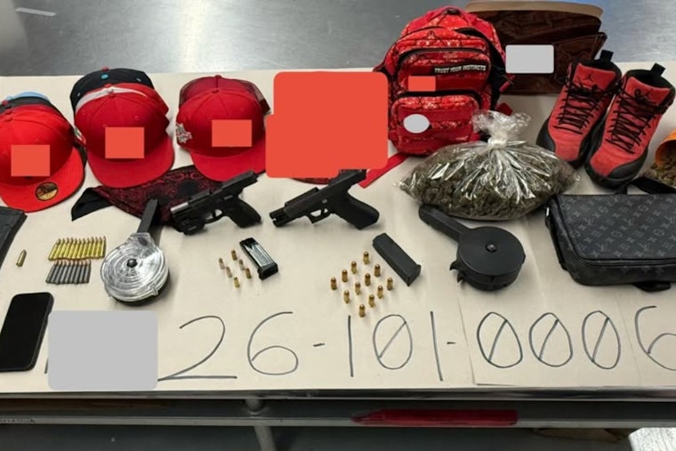 San Jose Cops Nab Pair Outside 'Nuisance' Business, Seize Gun In Parole Search