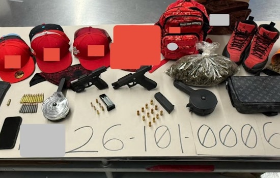 San Jose Cops Nab Pair Outside 'Nuisance' Business, Seize Gun In Parole Search