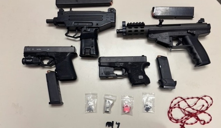 Santa Rosa Cops Nab Teen In Machinegun, Glock Switch Bust