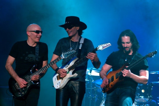 Satriani And Vai Turn San Diego Into A Guitar Firestorm Next Week