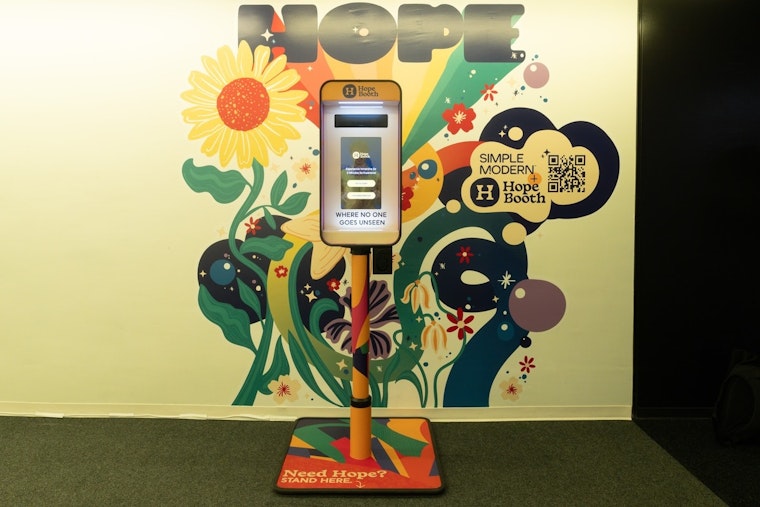 Secret Underground 'Hope Booth' Offers Three-Minute Lifeline in Downtown OKC