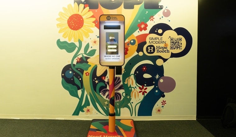 Secret Underground 'Hope Booth' Offers Three-Minute Lifeline in Downtown OKC