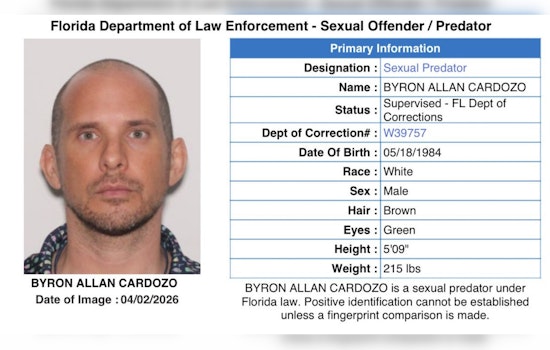 Sexual Predator Registers At Watergate Estates In West Boca