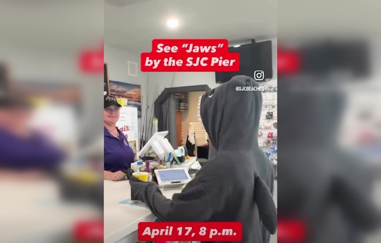 Sharks Crash St. Augustine Pier Party Before 'Jaws' Movie Night