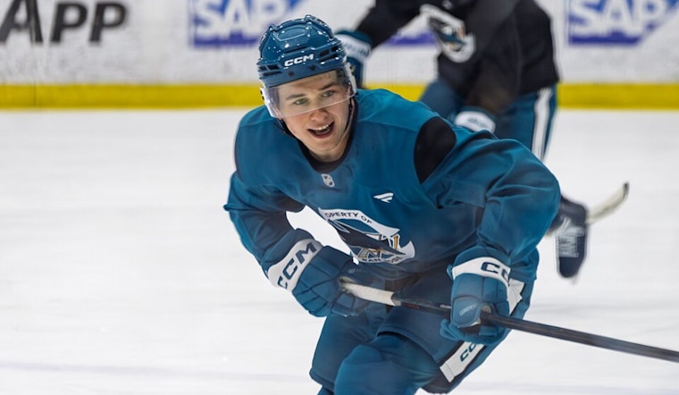 Sharks Teen Phenom Macklin Celebrini Catches ‘Jumbo’ Joe In Points Stunner