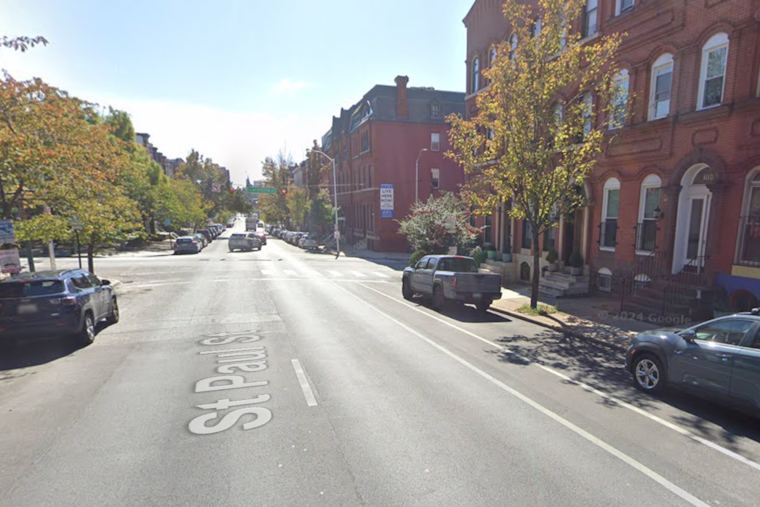 Shot On Saint Paul Street: East Baltimore 21-Year-Old Walks Into Hospital