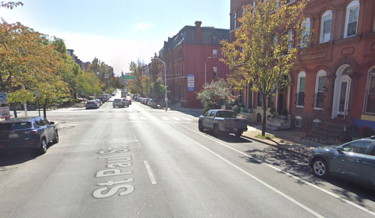 Shot On Saint Paul Street: East Baltimore 21-Year-Old Walks Into Hospital