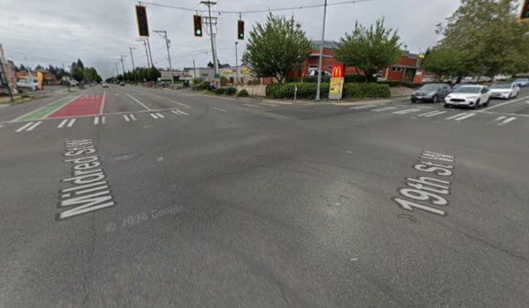 Sinkhole Craters Commute At Tacoma’s 19th And Mildred