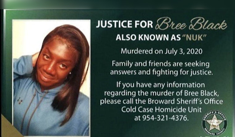 Six Years Later, Pompano Cops Zero In on Person of Interest in Bree Black Killing