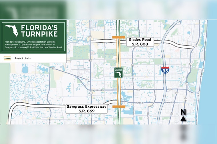Sleepless In Boca As $100 Million Turnpike Job Roars Through The Night