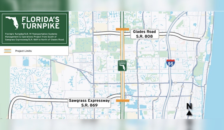 Sleepless In Boca As $100 Million Turnpike Job Roars Through The Night