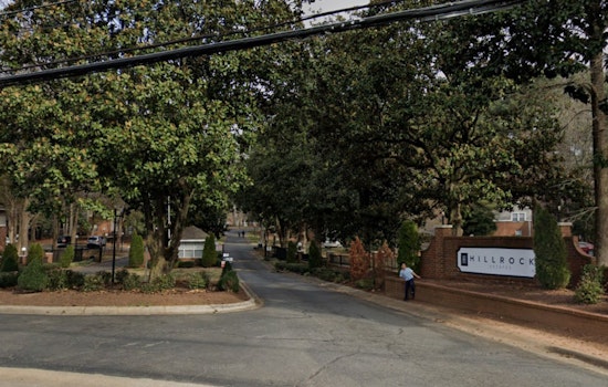 Smoke Pours From Magnolia Hill Drive As Charlotte Crews Rush In