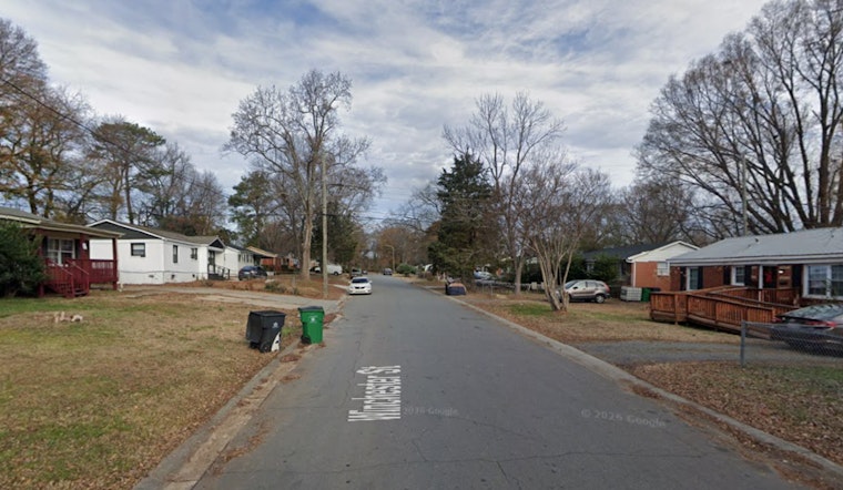 Smoke, Sirens and Suspense on Winchester Street in Northwest Charlotte