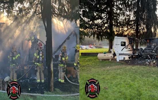 Snohomish County Trailer Inferno Leaves Two Dead Overnight