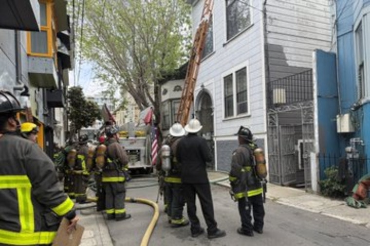 SoMa Side Street Blaze Sends Fire Crews Racing to Sumner