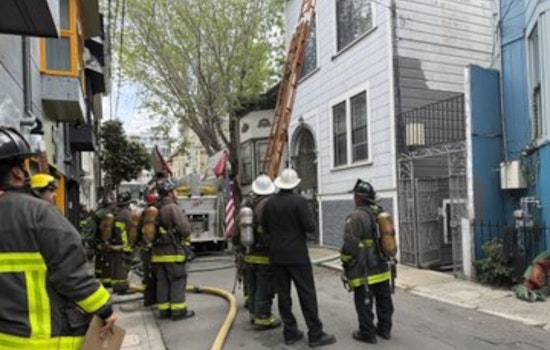 SoMa Side Street Blaze Sends Fire Crews Racing to Sumner