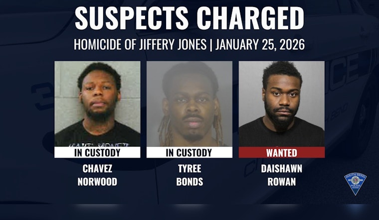 South Bend Street Killing: Two Nabbed as Cops Hunt Third Suspect