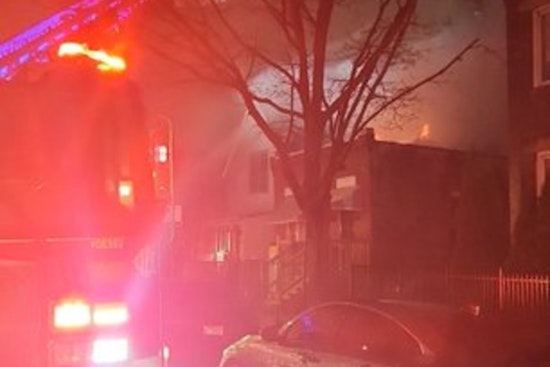 South Kedvale Rooftops Rip Open As Two-Building Fire Erupts