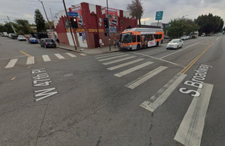 South LA Strip-Mall Chaos as Triple Shooting Erupts on Broadway