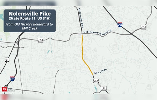 South Nashville’s Nolensville Pike Makeover Promises Relief, Brings Chaos