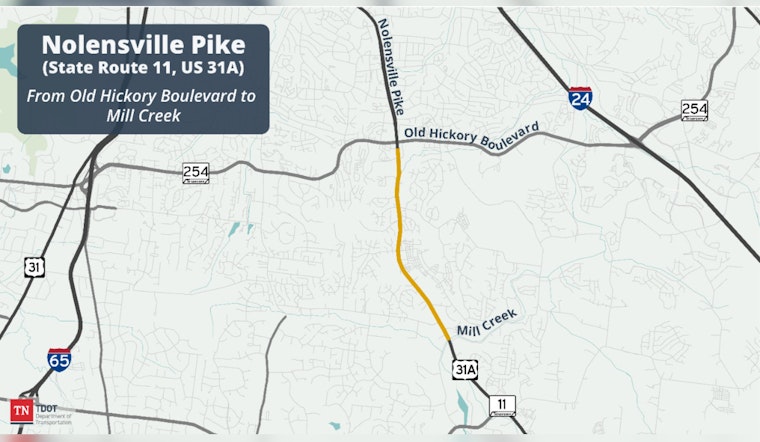 South Nashville’s Nolensville Pike Makeover Promises Relief, Brings Chaos