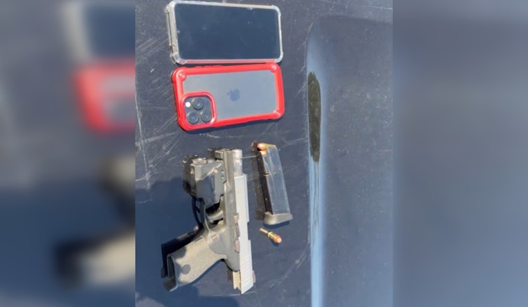 South Sac Traffic Stop Nabs Felon With Loaded Gun In Floorboard Satchel