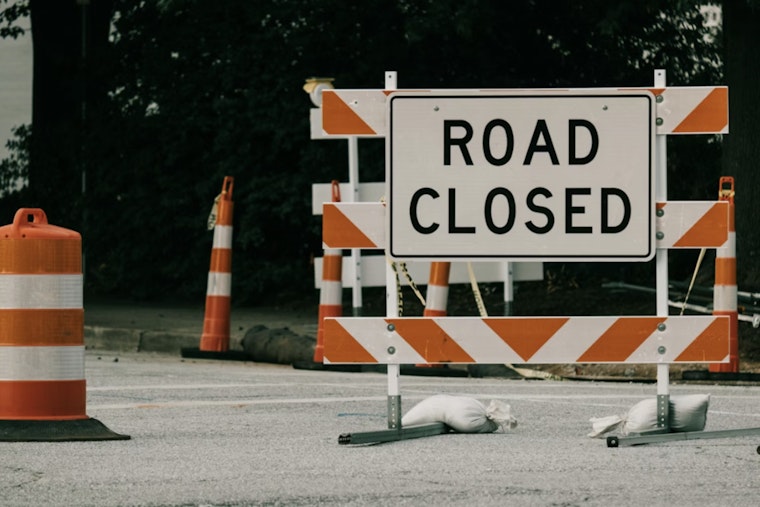 Sparks Fly As Crews Slice Downtown Houston Sky Bridge By GRB