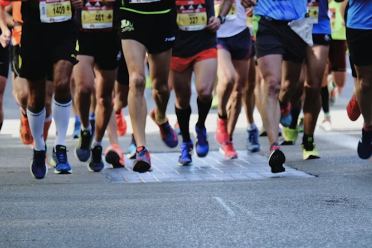 Spectator Stomps Israeli Flag During Boston Marathon