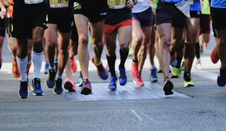 Spectator Stomps Israeli Flag During Boston Marathon