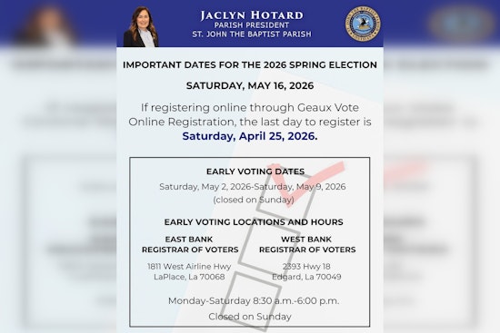 St. John Voters Get May 16 Date With The Ballot Box